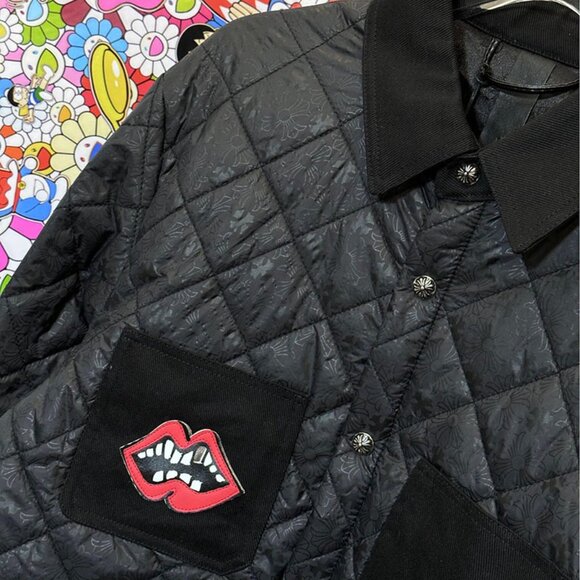 Chrome Hearts Men's Lapel Puffer Jacket - Picture 6 of 9